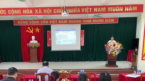 UBND Thành phố Lạng Sơn phối hợp tuyên truyền phổ biến giáo dục pháp luật cho cán bộ, hội viên Hội nông dân phường, xã
