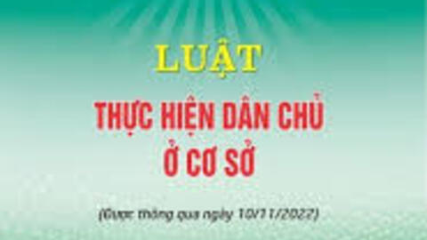 Thực hiện dân chủ ở cơ sở: Quyền của Nhân dân đi đôi với trách nhiệm chấp hành pháp luật