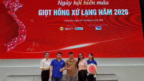 Sở Tư pháp hưởng ứng Chương trình  Hành trình Đỏ - “Giọt hồng Xứ Lạng” năm 2026