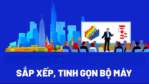 Chính sách, chế độ đối với cán bộ, công chức, viên chức và người lao động trong thực hiện sắp xếp tổ chức bộ máy của hệ thống chính trị.