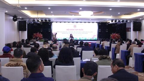 Cục Phổ biến, giáo dục pháp luật và Trợ giúp pháp lý-Bộ Tư pháp tổ chức Hội nghị tập huấn nâng cao năng lực, kiến thức về trợ giúp pháp lý tại tỉnh Lạng Sơn