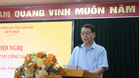 Sở Tư pháp tổ chức Hội nghị tập huấn nghiệp vụ chứng thực năm 2026